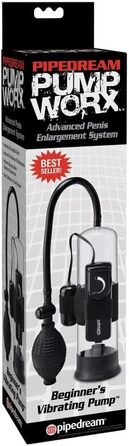 Насос для пеніса Pump Worx Penispump-5433900000, прозорий/чорний, універсальний розмір