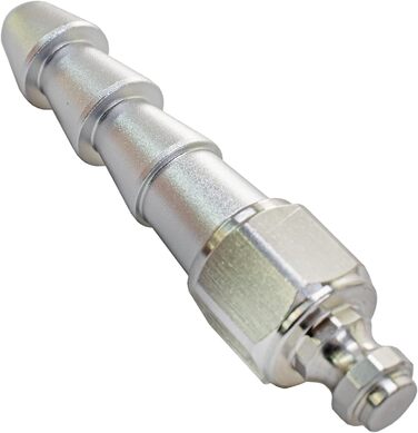 Металевий дилда Fredorch Sexmaschine - іграшка для дорослих, сріблястого кольору