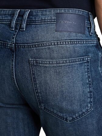 Чоловічі джинси Tom Tailor TTJOSH Regular Slim, колір Mid Stone Bright Blue Denim, розмір 34W/32L