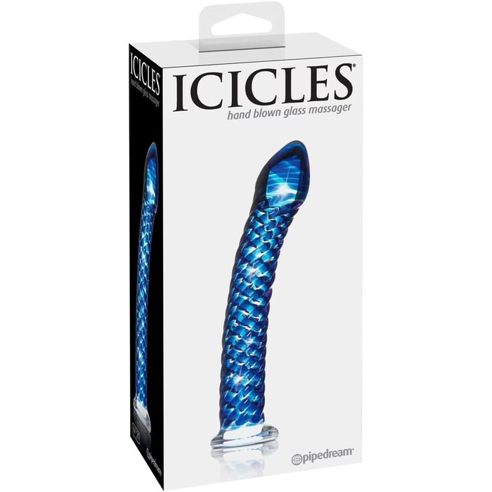 Pipedream Icicles No. 29, блакитні льодяники, 17,8 см