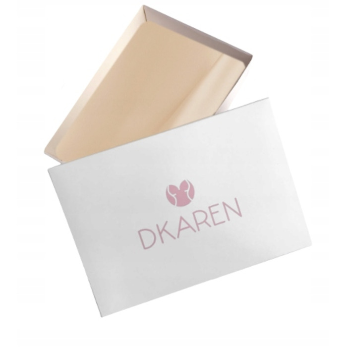 Жіночий сатиновий халат DKaren 90 M, чорний