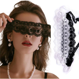 Маска на карнавал для жінок з мереживом, чорно-біла, для вечірок, балів, Хелловін, карнавалу, косплею