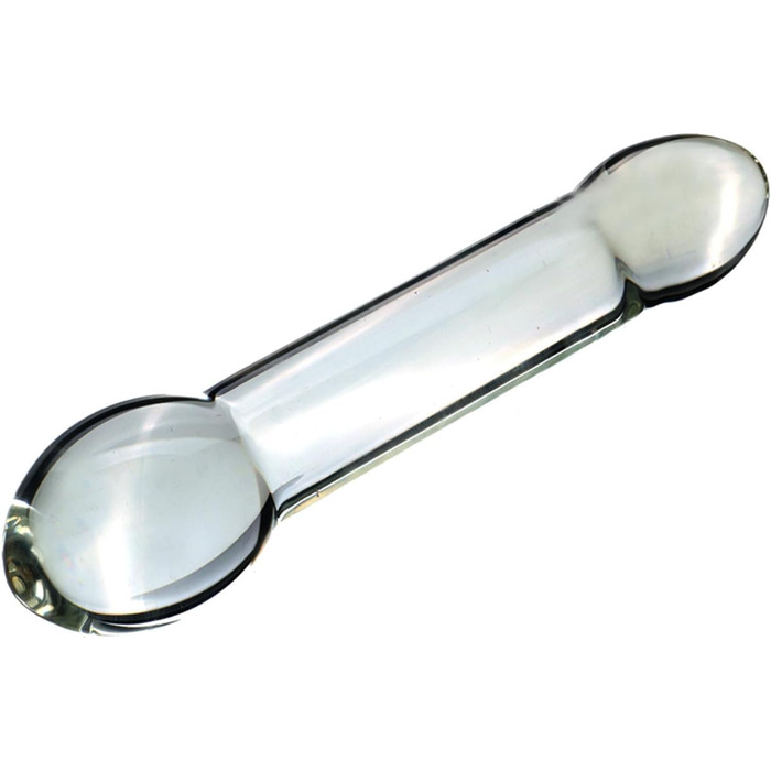 Скляний анальний плагін XXL: великий, гладкий, для чоловіків та жінок. Скляний ділос, анальні кульки, плагін для анального сексу. Матеріали: скло, кришталь.