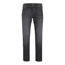 Чоловічі джинси Jack & Jones JJIMIKE Tapered Fit (завужені), великий розмір, чорний денім, 42W / 32L
