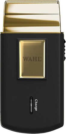 Електрична бритва для подорожей Wahl Travel Shaver Gold Edition — акумуляторна компактна машинка для гоління чоловіків, золотиста