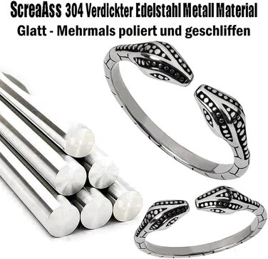 Кольця для пеніса ScreaAss з нержавіючої сталі (3 шт.) - 24 мм, для чоловіків, SM-інтимні іграшки