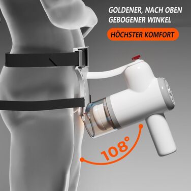 Електричний мастурбатор для чоловіків з телескопічною функцією та реміннем на стегна. Автоматичне змащення. Іграшки для дорослих.