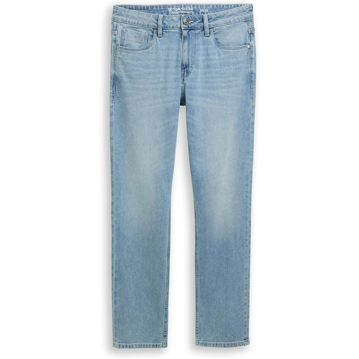 Чоловічі джинси Tom Tailor TTMARVIN Straight з еластичним стрейчем, колір Super Stone Blue Denim (29W / 30L)