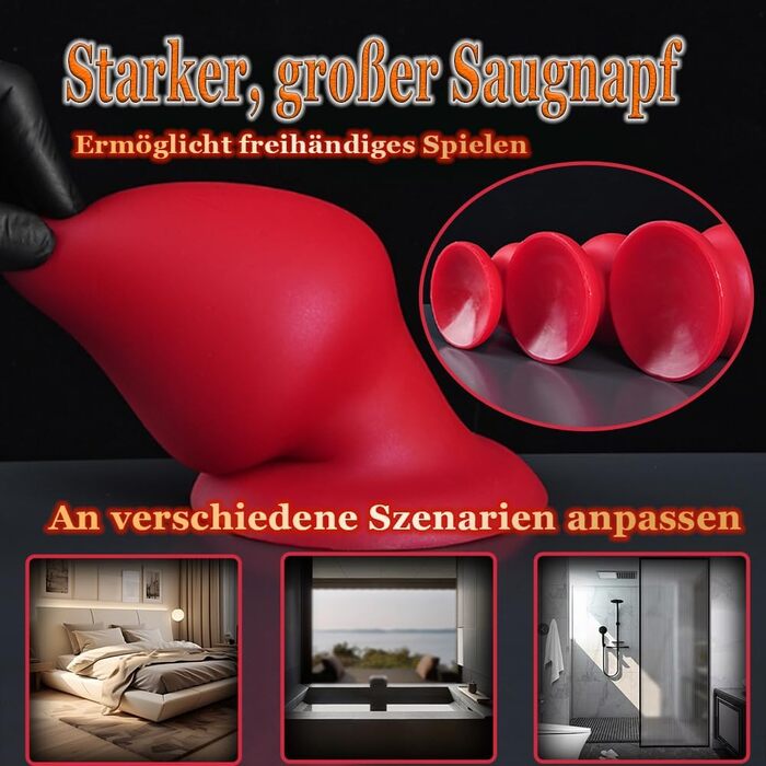 Анальний масажер для чоловіків та жінок Leyuye, XL, чорний