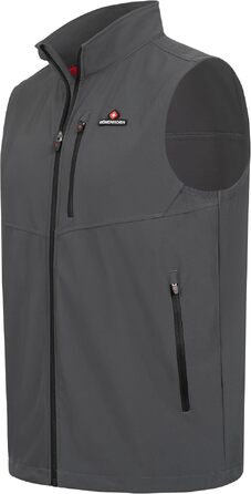 Чоловічий жилет Softshell для спорту та прогулянок Höhenhorn Aain, сірий, розмір M