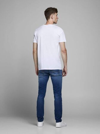 Чоловічі джинси Jack & Jones Jjiglenn Jjoriginal синього кольору, Denim 32W/32L