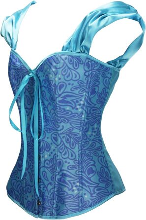 Бюстгальтер корсет Daen Brocade від Bslingerie® (XL, блакитний)