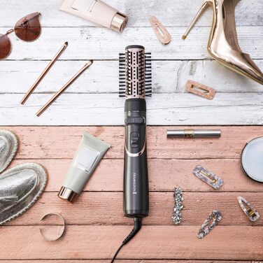 Фен-щітка для волосся Remington Curl-Straight D5707 з іонізацією, 2200 Вт, набір для завивки та випрямлення (дифузор, концентrator, кругла щітка 45мм)
