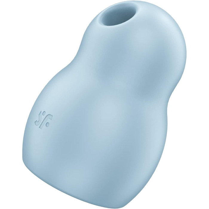 Вібратор Satisfyer Pro To Go 1 | Подвійний мотор | Компактний, перезаряджається | Водостійкий (IPX7) | Вібратор-імпульс | Інтимна іграшка для жінок, універсальний розмір (Світло-блакитний)