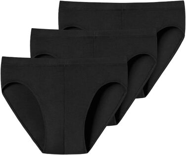 Сліпести Uncover від Schiesser (3 шт.) - чоловіча білизна, бавовна, стрейч, чорний, XL