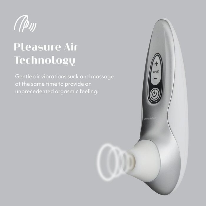 Womanizer Pro 40 - вібратор для клітора, 6 рівнів інтенсивності, водонепроникний, magenta