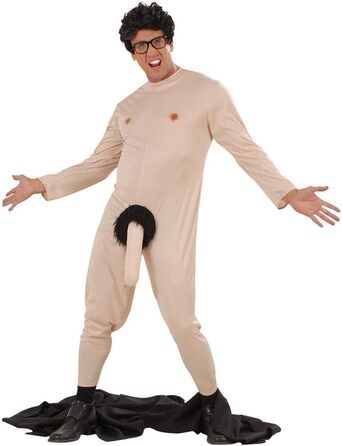 Костюм для вечірки холостяка: чоловічий костюм з оголеним торсом та пальто, S 48, карнавальний костюм для дорослих, JGA, вечірка холостяка, сексуальний костюм