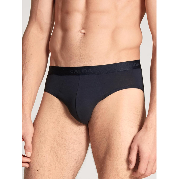Труси чоловічі CALIDA Natural Benefit Slip, 3 шт. в упаковці (58-60, Темно-сапфіровий)