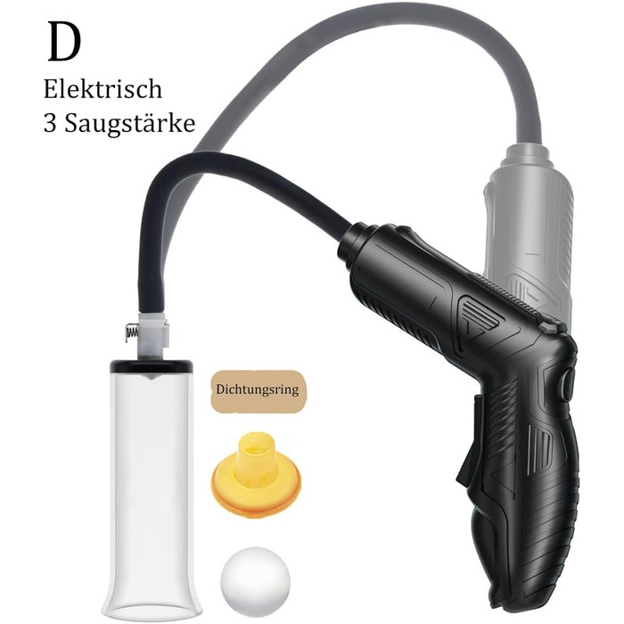 Пумпа для збільшення пеніса Jpsor 2-в-1 з пристроєм для розтягування крайньої плоті, вакуумна помпа для чоловіків, SM-іграшка