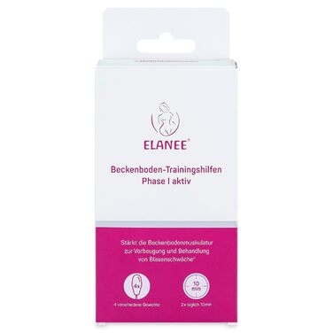 ELANEE Тренажер для підсилення м'язів тазового дна Phase I для боротьби з нетриманням, набір з 4 конуса (701-00) Single