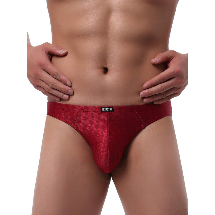 iKingsky Сексуальні чоловічі танга 6 шт. - Сліп, T-back, чоловіча білизна