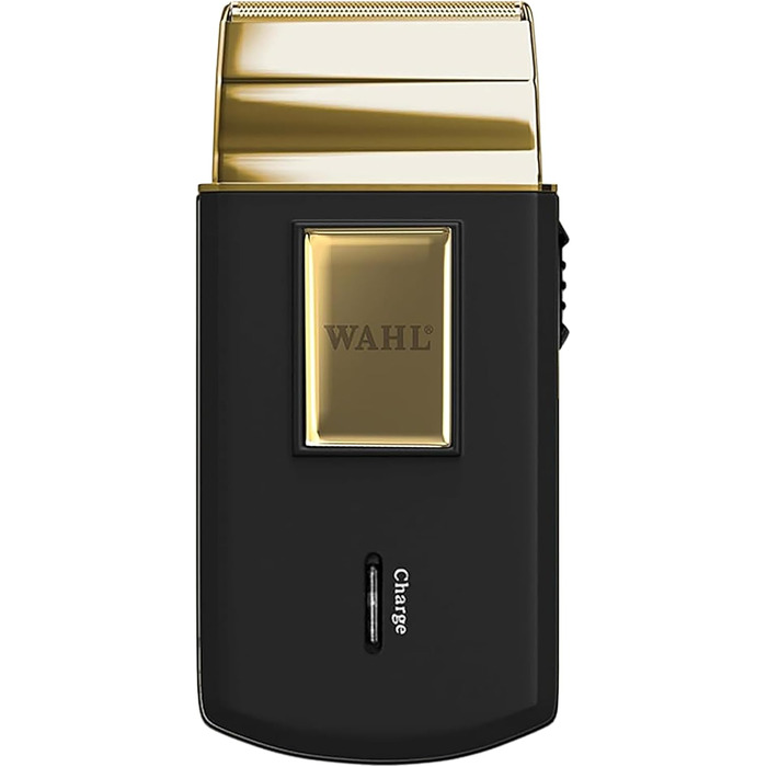 Електрична бритва для подорожей Wahl Travel Shaver Gold Edition — акумуляторна компактна машинка для гоління чоловіків, золотиста