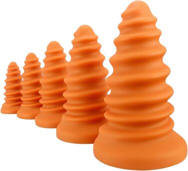 Анальний дилататор GeRRiT з 5 розмірами, з присоском. Масажер простати, анальні кулі, для чоловіків та жінок. Еротична іграшка для дорослих