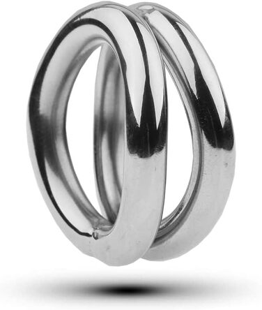 Кільце для статевого члена Double Arc з нержавіючої сталі 304 - еротичні іграшки для дорослих