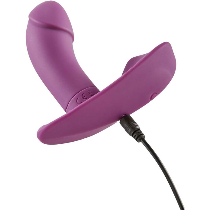 ORION Slip-Vibrator: Інтенсивний вібратор для жінок з G-точкою та кліторальним стимулятором, 10 режимів, пульт дистанційного керування, фіолетовий