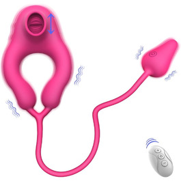 Вібратор для чоловіків SXOVO з вібратором клітора та міні-вібратором, набір для пар з пультом дистанційного керування