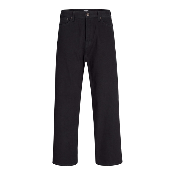 Чоловічі широкі джинси Jack & Jones JJIALEX Baggy Fit, чорний денім (32W / 36L)