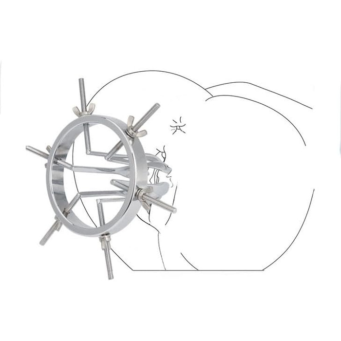 Анальний дилататор ZYDHHP для жінок, набір 6 шт. з металу, секс-іграшки для пар, анальний експандер, вагінальний дилататор