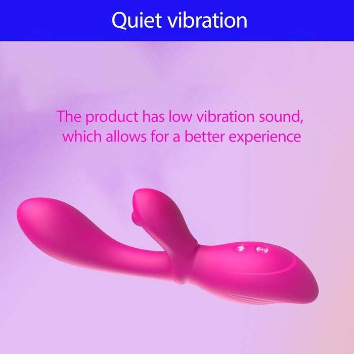 Вібратор G-Spot з силікону для жінок та пар: 10+10 режимів, фіолетовий