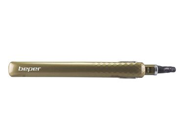 Випрямляч для волосся Beper 40.450 Go, максимальна температура 230°C, потужність 45 Вт, золотий
