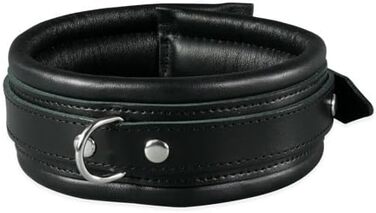 Набір для бондеражу з м'якою шкірою: наручники, кайдани для ніг та нашийник (чорний) - преміум якість