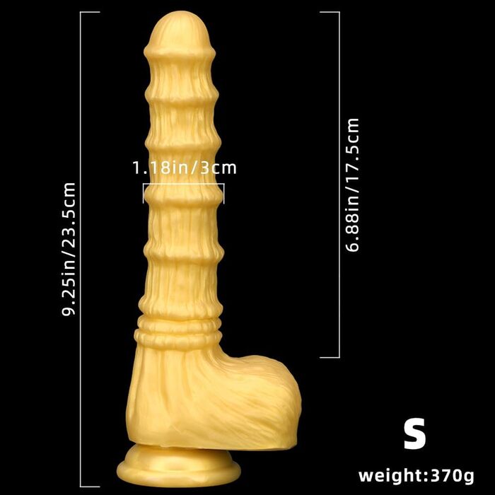 Анальний плаґ, масивний дилдо у вигляді коня, великий розмір, для дорослих, з присоскою