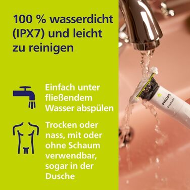 Тример для інтимних зон Philips OneBlade Intimate QP1924/30 для гоління та стрижки з захистом шкіри, 2 змінні леза