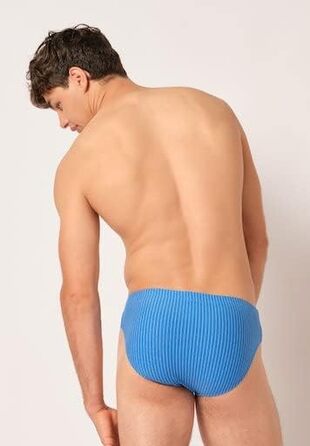 Шкарпетки чоловічі Skiny Sip (2 пари) (M, Sonicblue Stripes Selection)