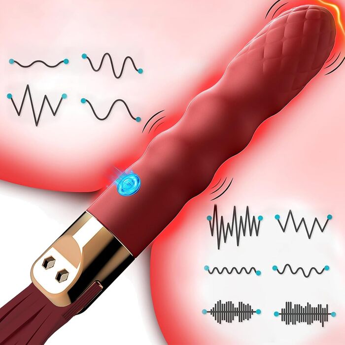 SXOVO Пеітч з вібратором: 2-в-1 для стимуляції G-точки, простати, BDSM. 10 режимів вібрації, для чоловіків, жінок, пар. Інтимні іграшки для дорослих
