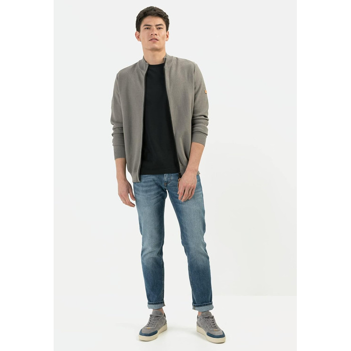 Чоловічі джинси camel active Madison Slim Fit, сині, бавовняна суміш зі стрейчем (34W / 34L)