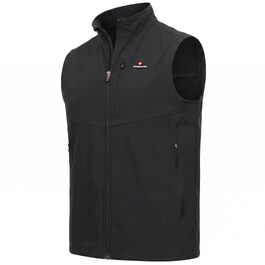 Чоловіча жилетка Softshell Höhenhorn Allalin для активного відпочинку та бігу, чорна, розмір L