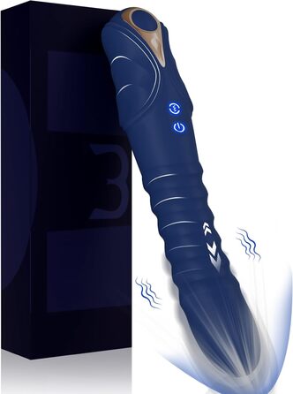 Вібратор для жінок Leiser – 2-в-1 вібратор-дилдo з 10 режимів вібрації та 3 режимами імпульсу, гнучкий наконечник для стимуляції G-точки та клітора, м'який силікон, перезаряджається, дискретна упаковка