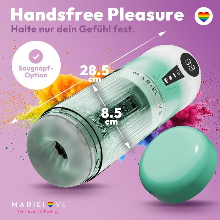 Електричний мастурбатор для чоловіків з вібрацією, насосом та телескопічною функцією, водонепроникний, перезаряджається, з керуванням через додаток