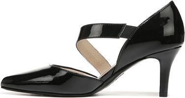 Жіночі туфлі-човники LifeStride Suki Pump, чорний лак, розмір 40 EU (Wide/Широка колодка)