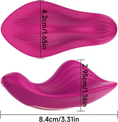Вібратор для жінок та пар з 9 режимів вібрації та пультом дистанційного керування (APP)