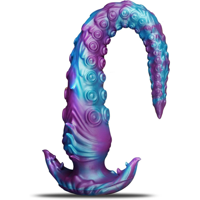 Анальний плаг-монстр XXL з силікону, 40 см, з підставкою - для досвідчених користувачів