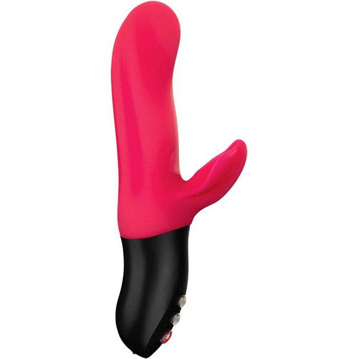 Пльорізуючий вібратор Kролик FUN FACTORY BI STRONIC FUSION (Індійський червоний) – вібратор для жінок з функцією імпульсу, пульсації та вібрації, виготовлений з безпечного медичного силікону