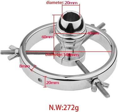 Регульований вагінальний/анальний дилататор-дзеркало, металевий експандер для вагіни/анусу, секс-іграшка для чоловіків, жінок, пар, клізми