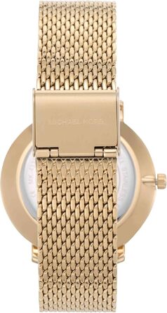 Жіночий годинник Michael Kors Pyper: кварцовий механізм, сталевий плетений браслет, золотистий колір