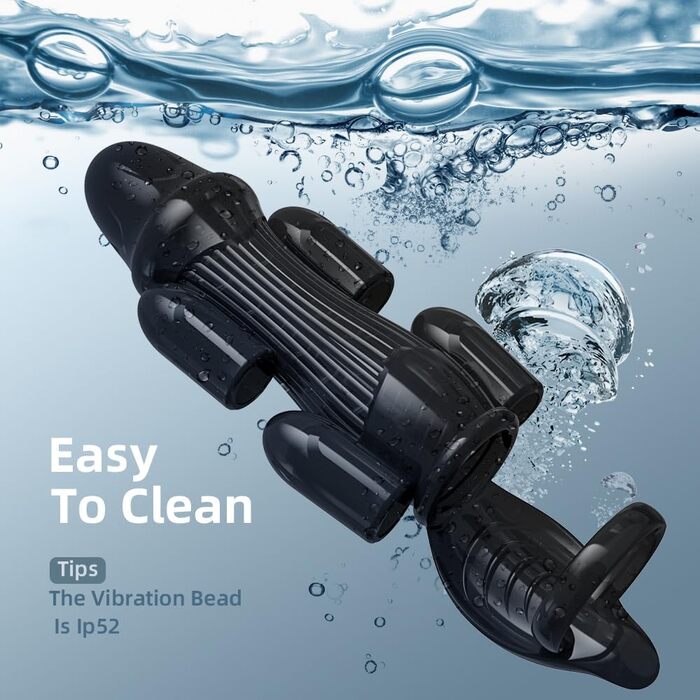 Електричний вібратор для чоловіків Jomyu з 10 режимами та 6 вібруючими яйцями – тренажер для стимуляції ерогенних зон